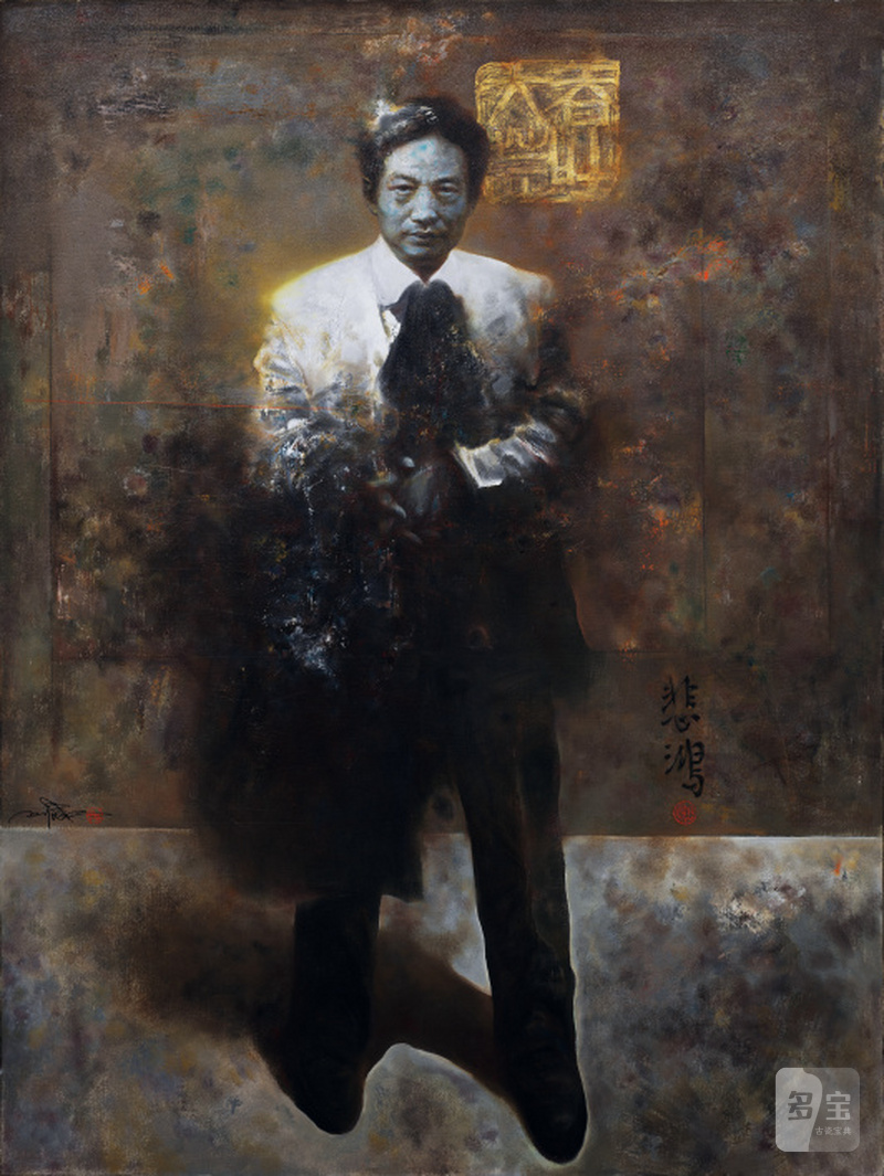 邢健健 XING JIANJIAN (b.1959) 徐悲鸿像 PORTRAIT OF XU BEIHONG
